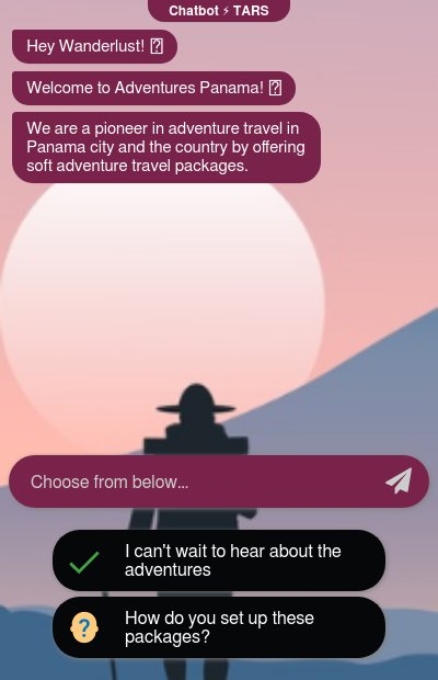 Adventure Packages Provider Chatbotchatbot