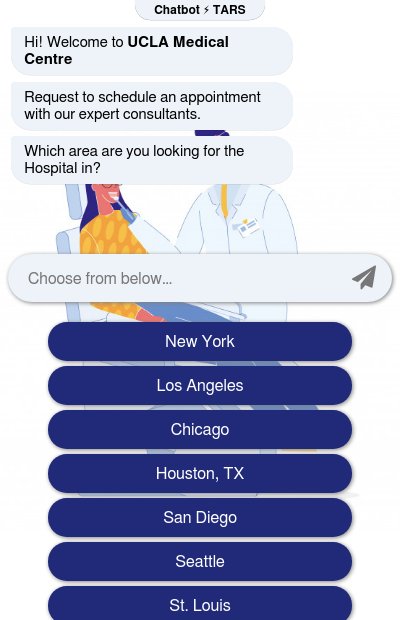 Doctor or Hospital Appointment Scheduling Botchatbot