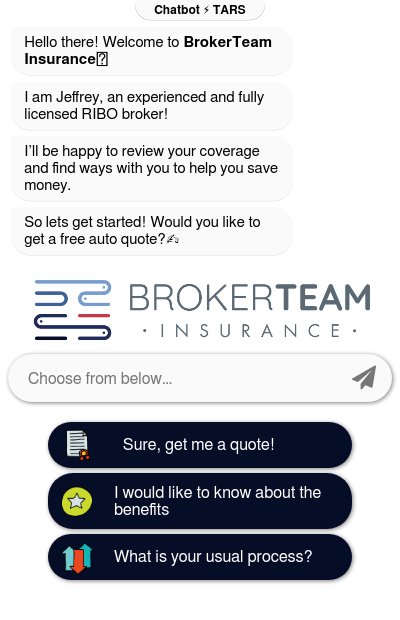 Auto Insurance Coverage Chatbotchatbot