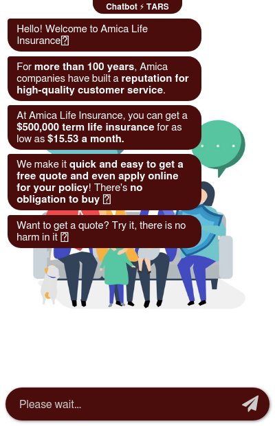 Apply for a Life Insurance Quote Over a Chatbotchatbot