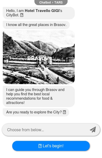 City Travel Guide Chatbotchatbot