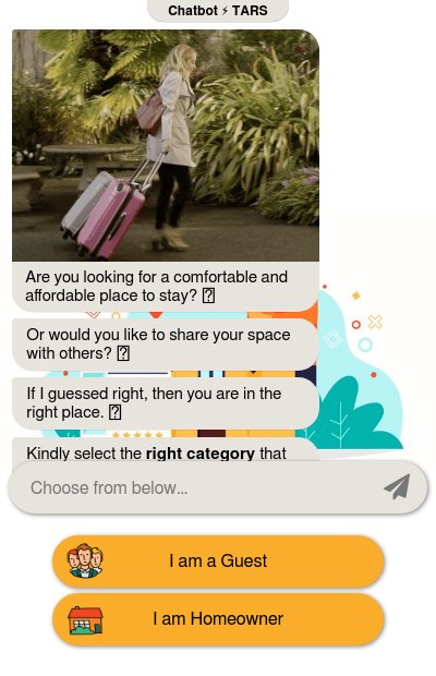 AirBnB Home Booking Chatbot chatbot