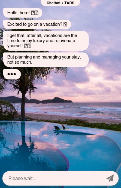 Chatbot for Luxury Villas Vacationchatbot