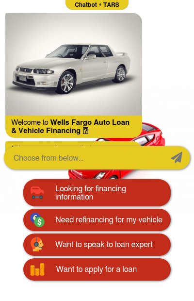  Vehicle Financing Chatbotchatbot