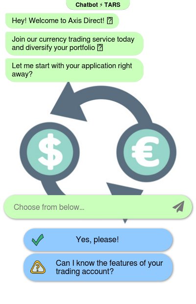 Currency Trading Application Chatbotchatbot